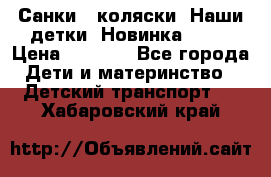 Санки - коляски “Наши детки“ Новинка 2017 › Цена ­ 4 090 - Все города Дети и материнство » Детский транспорт   . Хабаровский край